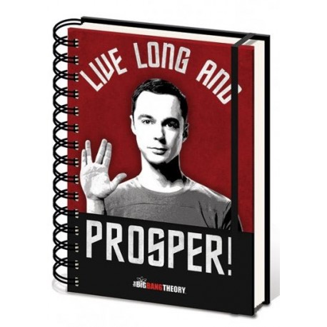 Spiral notebook A5 Sheldon