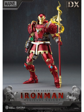 Figura Dynamic8H Iron Man Caballero Medieval