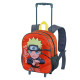 Mochila con ruedas infantil Naruto Multicolor