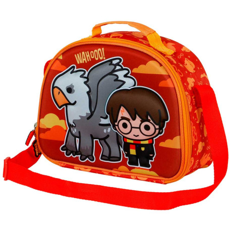 Bolsa portameriendas Harry Potter Naranja