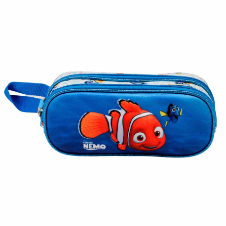 Estuche portatodo Buscando a Nemo Azul