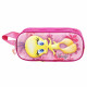 Estuche portatodo Tweety (Piolín) Rosa