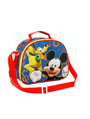 Bolsa portameriendas Mickey Mouse Azul