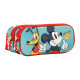 Trousse à crayons vintage Mickey Mouse et Pluto