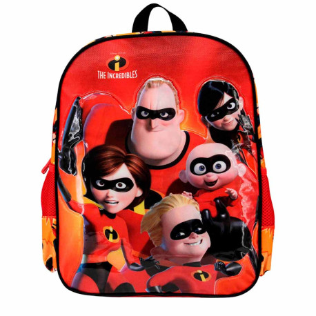 Mochila escolar Los Increíbles Roja