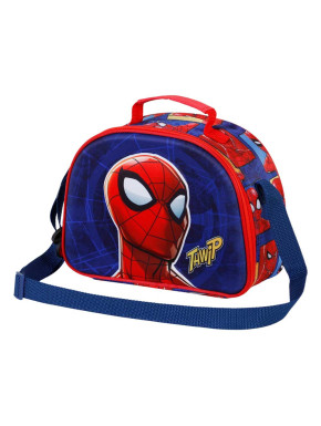 Bolsa portameriendas Spiderman Azul