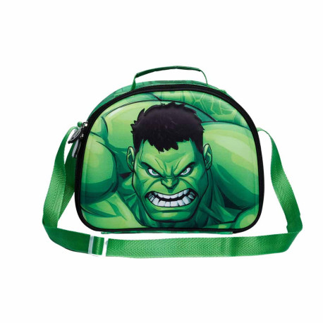 Bolsa portameriendas Hulk Verde