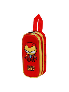 Estuche portatodo Iron Man Rojo