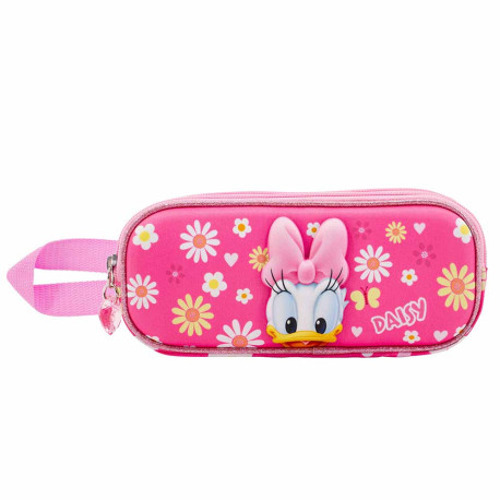 Estuche portatodo Daisy Rosa