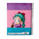 Cuaderno A4 cuadriculado Dragon Ball