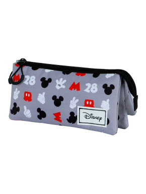 Estuche portatodo Mickey Mouse Gris