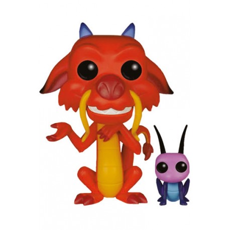 Funko Pop Mulan Mushu & Cricket