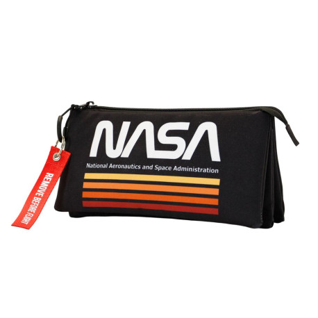 Estuche portatodo NASA Negro