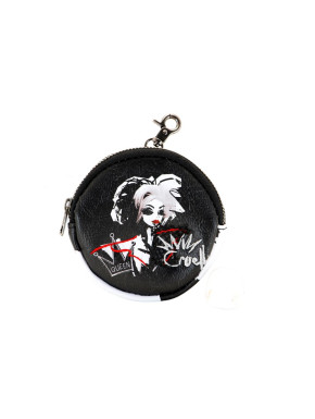 Porte-monnaie Cruella de Vil noir