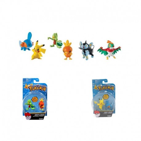 Set 2 Figuras Pokemon Combates