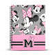 Cuaderno A4 cuadriculado Minnie Mouse Gris
