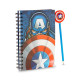 Set papelería Capitán América Multicolor