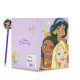 Set papelería Princesas Disney Malva