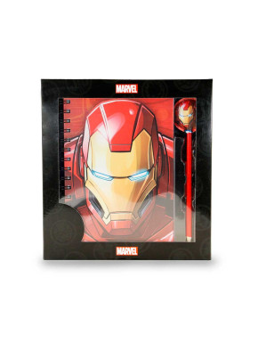 Set papelería Iron Man Multicolor