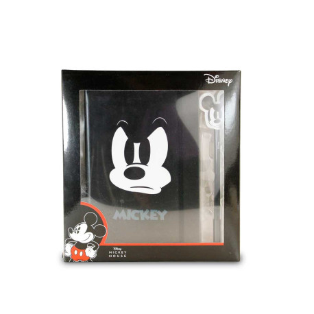 Set papelería Mickey Mouse Negro