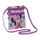 Bolso bandolera Minnie Mouse Lila