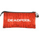 Estuche portatodo Deadpool Rojo
