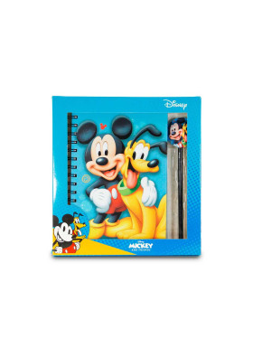 Set papelería Mickey Mouse Azul