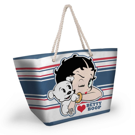 Bolsa de playa Betty Boop clásica con licencia oficial