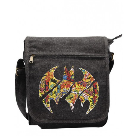 Schoudertas een klein logo van Batman