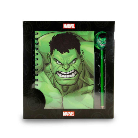 Set papelería Hulk Verde