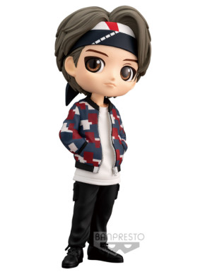 Figura colecionável Qposket de BTS Tiny Tan V