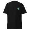 T-shirt Messenger noir
