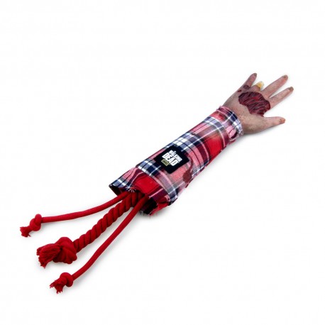 Brazo zombie para perros Walking Dead