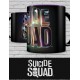 Taza Negra Logo Suicide Squad