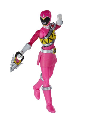Figura Power Rangers Dino Charge Ranger Rosa