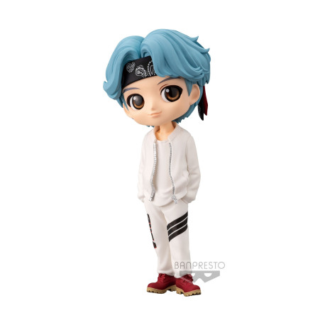 Qposket Bts Tiny Tan Suga Mic Drop figure
