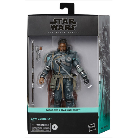 Figura Star Wars Rogue One Saw Gerrera Serie Black