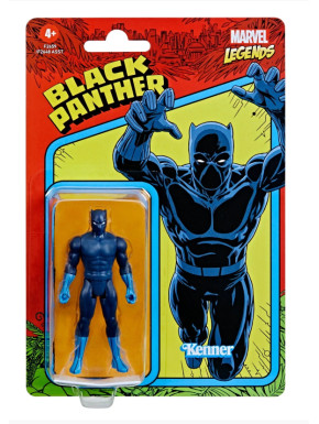 Figura Marvel Black Panther Comic Coleccion Retro