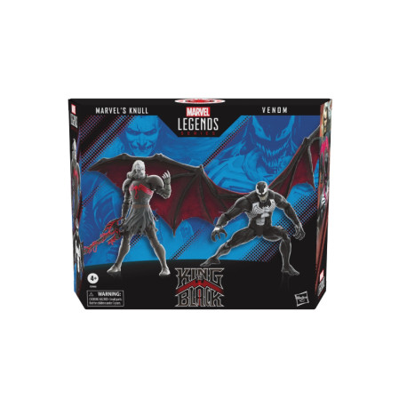 Set de figuras Marvel Knull y Venom