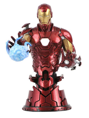 Busto Marvel Comic Iron Man Escala 1/7