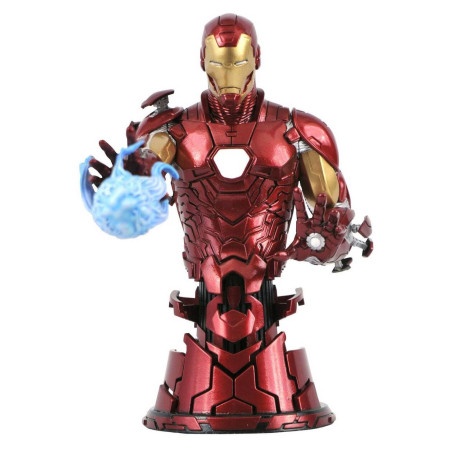 Busto Marvel Comic Iron Man Escala 1/7