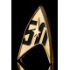 1:1 Replica distintivo della flotta di Star Trek 50 ° Anno