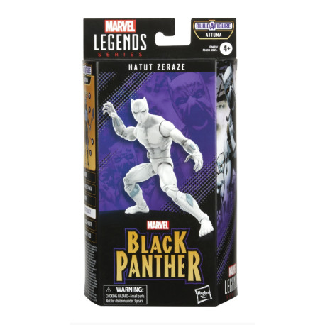 Figura Marvel Black Panther Hatut Zeraze Comic de colección