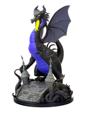 Figura Qfig Max Disney Malefica Dragon Villanos
