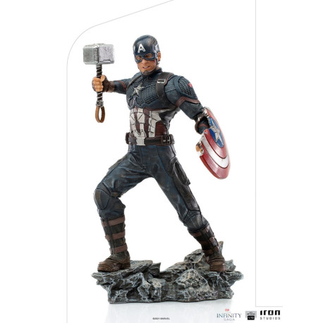 Figura Capitan America Saga Infinito Vengadores