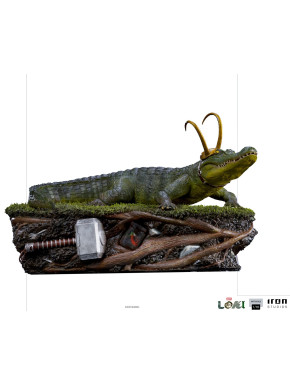 Figura Art Scale Marvel Loki Alligator Loki