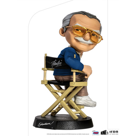 Figura Minico Stan Lee Chaqueta Azul