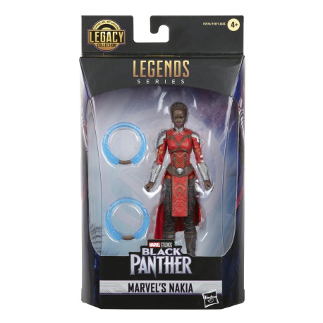 Figura Marvel Black Panther Nakia Serie Legends