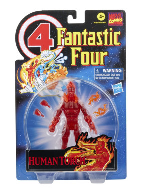 Figura Marvel Los 4 Fantasticos Antorcha Humana