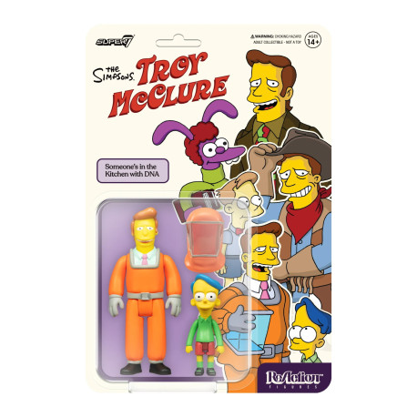 Set De 2 Figuras Los Simpsons Troy Mcclure Y Billy